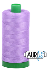 Aurifil Mako 40wt 2-ply Cotton 1000 m 1094 yd. spool - 2520 Violet